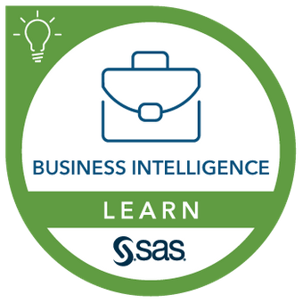 EducationTraining Learn - Business Intelligence SAS badget