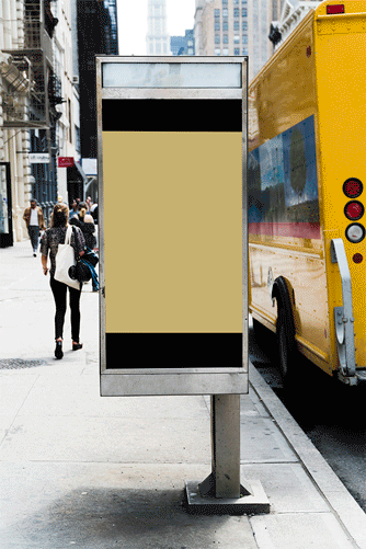 Bike Helmet Safety. Outdoor advertising by Viktoriya Mikhaylova