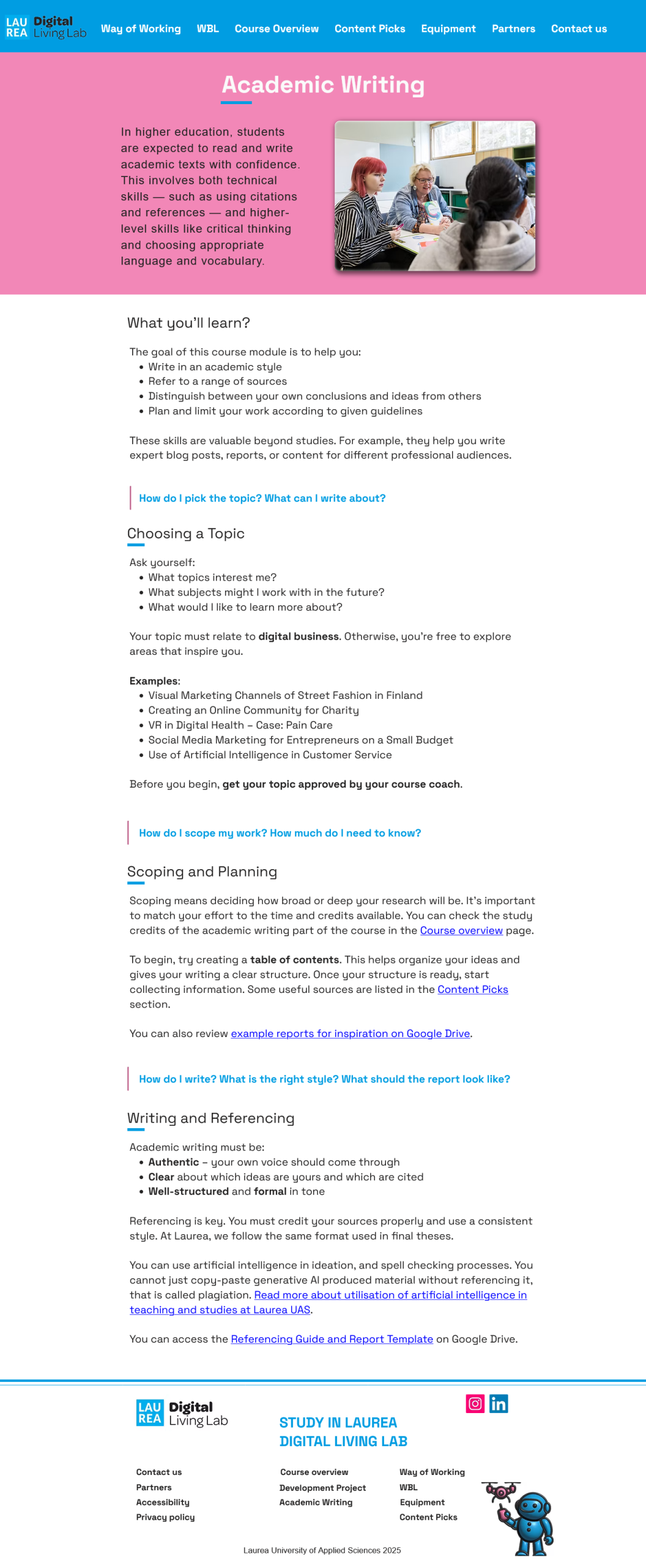 3-2-Academic Writing Digital Living Lab