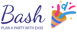 Colorful party popper logo representing the Bash Party Planning App